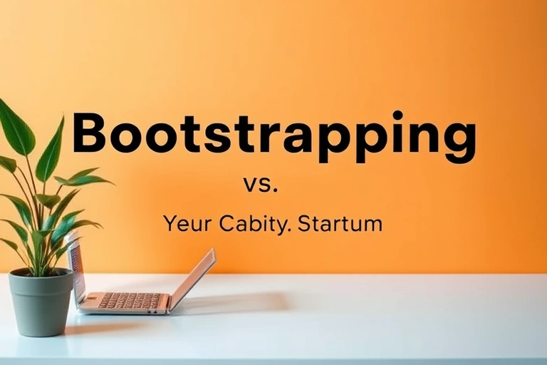 Conceitos visuais relacionados a Bootstrapping vs. Venture Capital: Which Path Is Right for Your Startup?