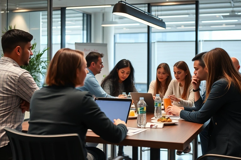 Conceitos visuais relacionados a Building High-Performance Teams in a Hybrid Work Environment