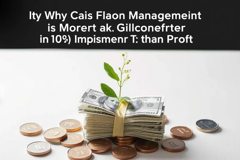Conceitos visuais relacionados a Why Cash Flow Management Is More Important Than Profit