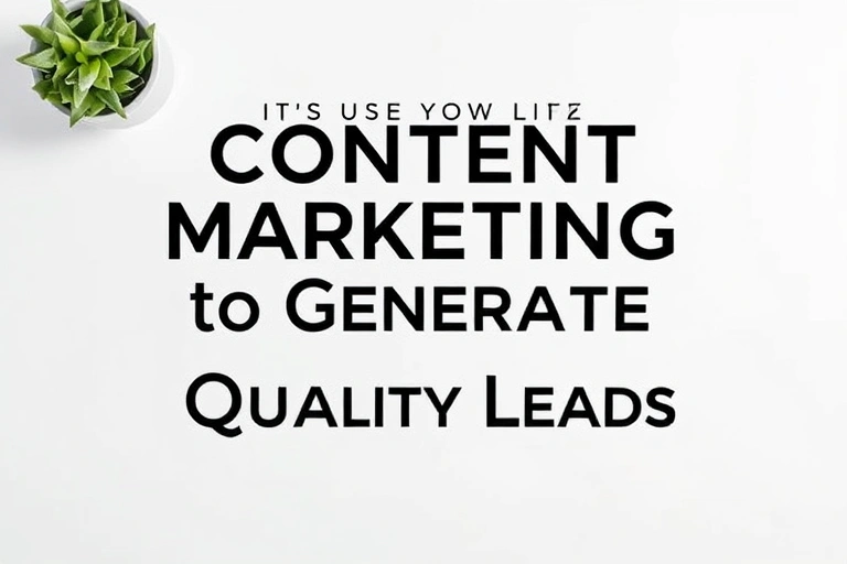 Conceitos visuais relacionados a How to Use Content Marketing to Generate High-Quality Leads